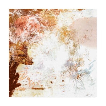 Trademark Fine Art Victoria Borges 'Blush & Umber I' Canvas Art, 35x35 WAG16572-C3535GG